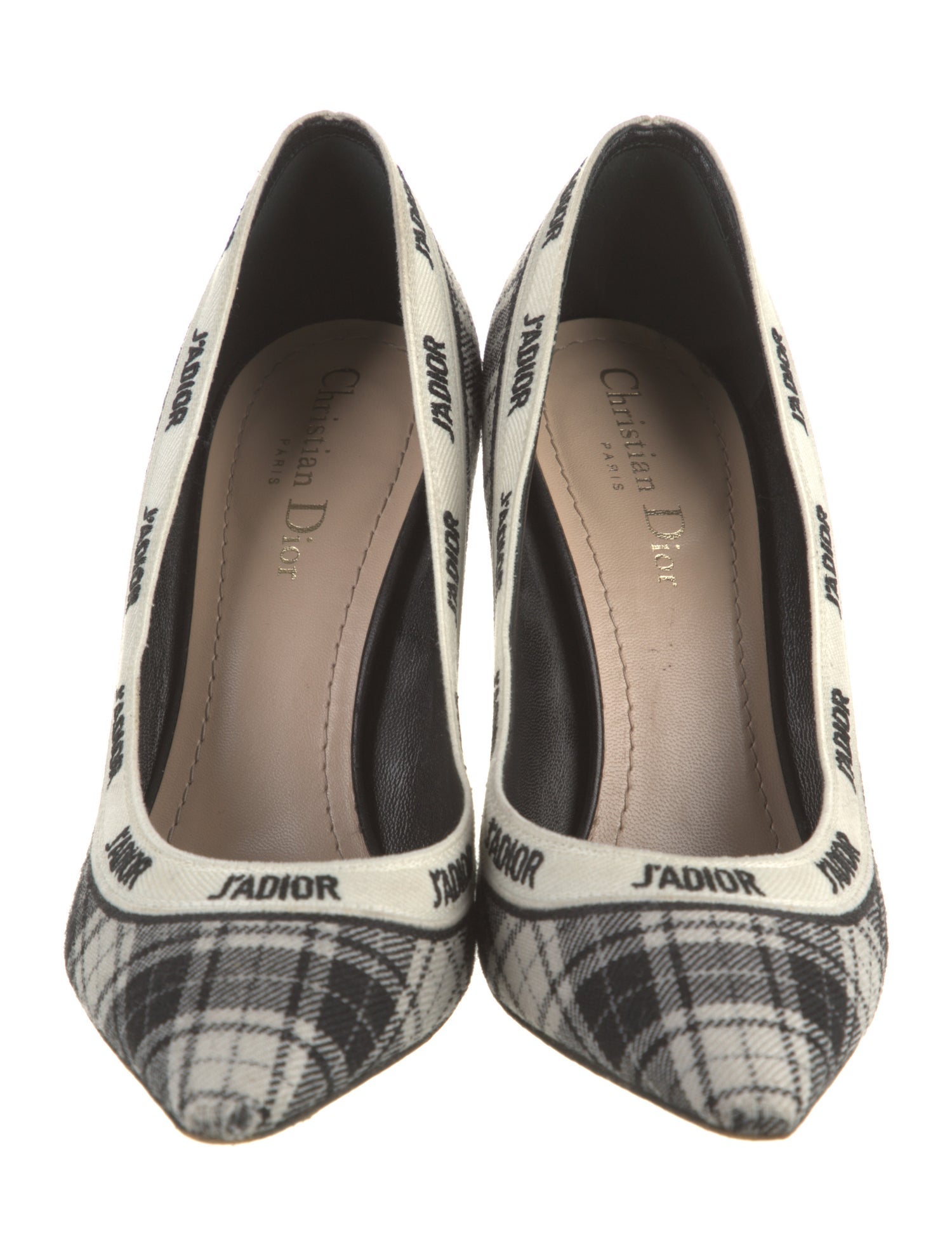 Christian Dior Wool Printed Pumps